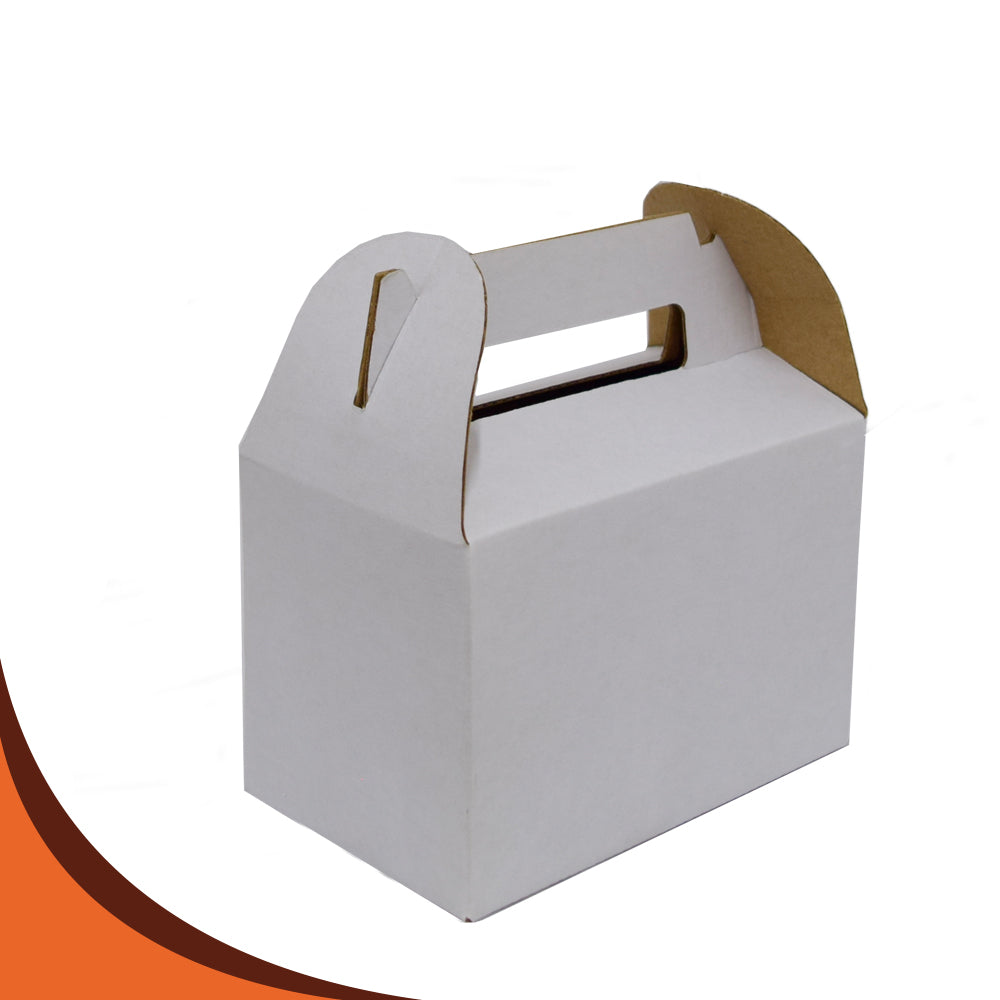 LONCHERA BLANCA 15X9X10 PQT. 25 PZS