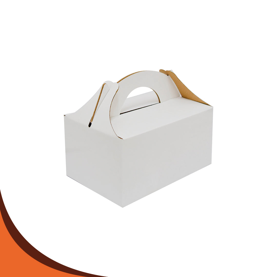 LONCHERA BLANCA 20 X 12.5 X 10 PQT. 25 PZS