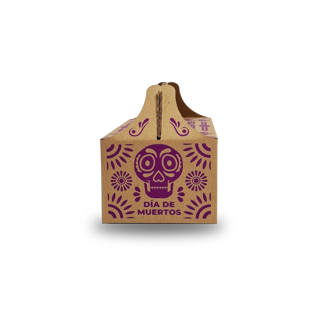 Caja Lonchera Kraft Día de Muertos Magenta para Alimentos | ALIM 074 K/K