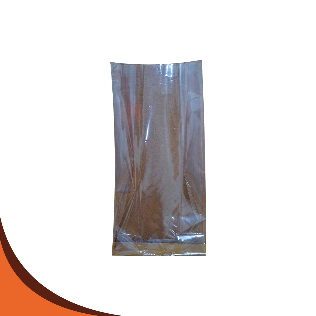 BOLSA CELOFAN CHICA 16 X 8 X 34 PQT.25 PZAS