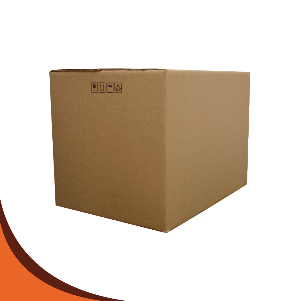 CAJA DE CARTÓN CORRUGADO SENCILLO 37.5 X 22 X 16 23ECT CSK-P