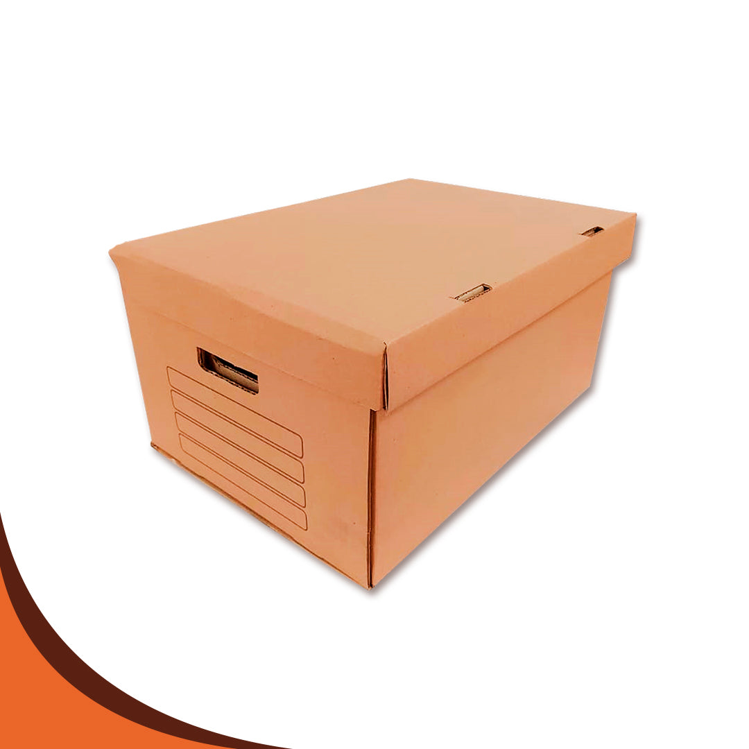 CAJA ARCHIVO OFICIO CORTO 48X36X25 23ECT. PQT. 10 PZS