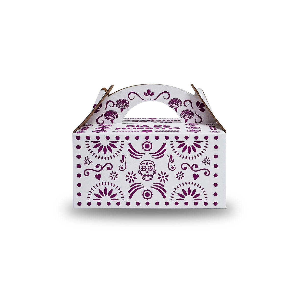 Caja Lonchera Día de Muertos Magenta para Alimentos | ALIM-074-B/K HAL