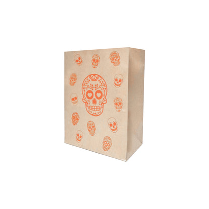 Bolsa Kraft Día de Muertos Calaveras | ALIM 132