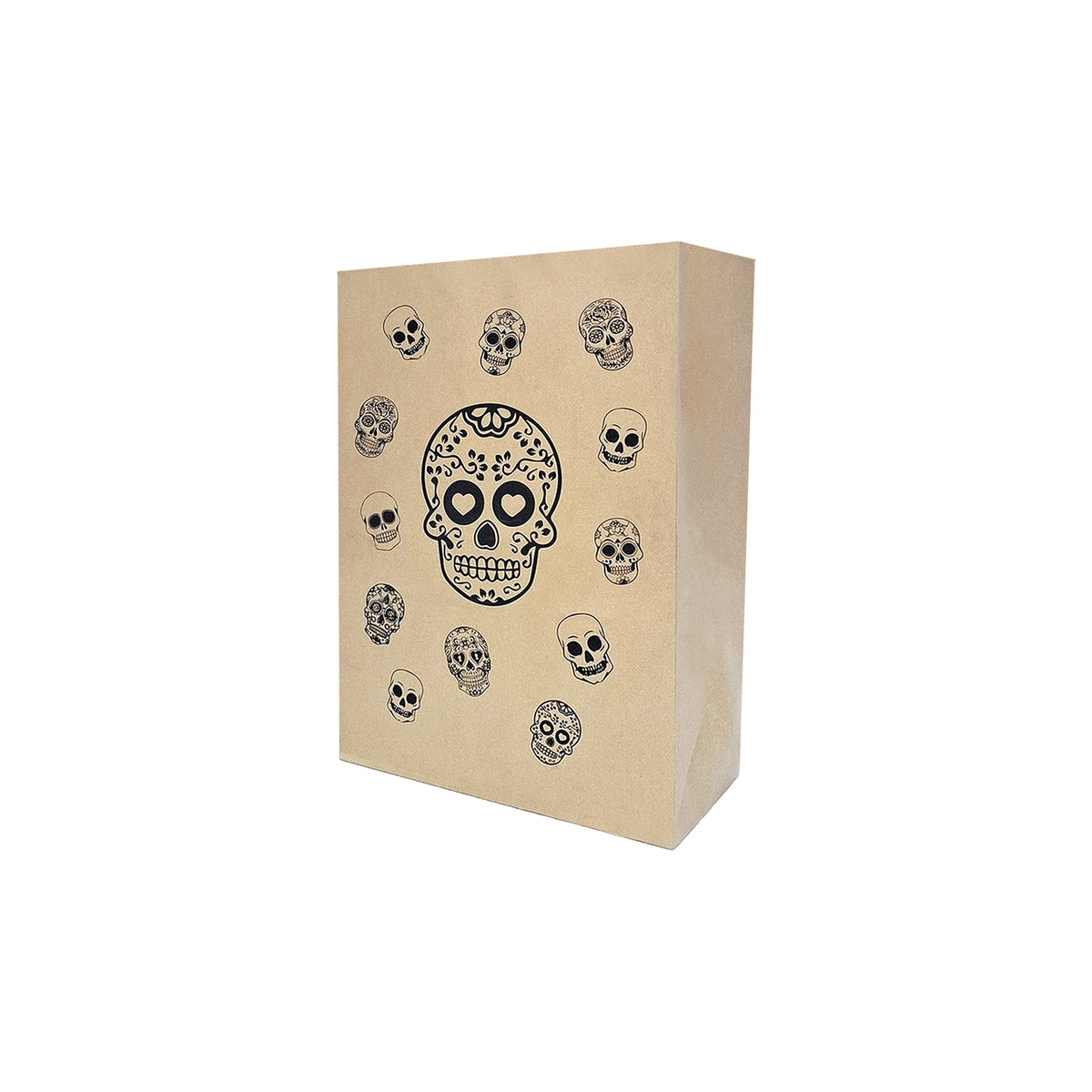 Bolsa Kraft Día de Muertos Calaveras | ALIM 132